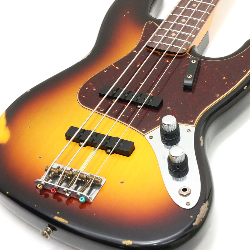 Fender Custom Shop 1962 Jazz Bass Relic / 3-Color Sunburst
