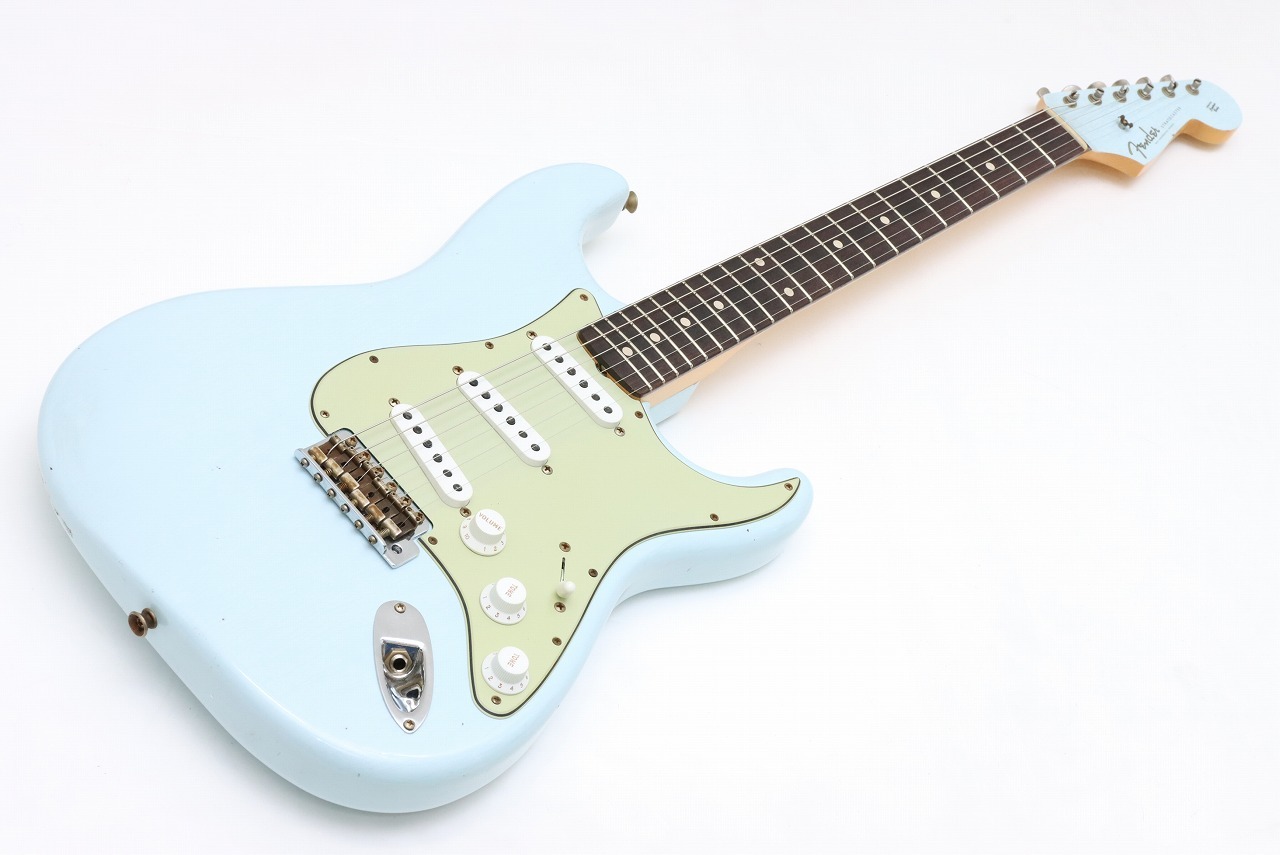 Fender Custom Shop Yamano Limited 1960 Stratocaster Journeyman Relic Matching Headstock / Faded Sonic Blue