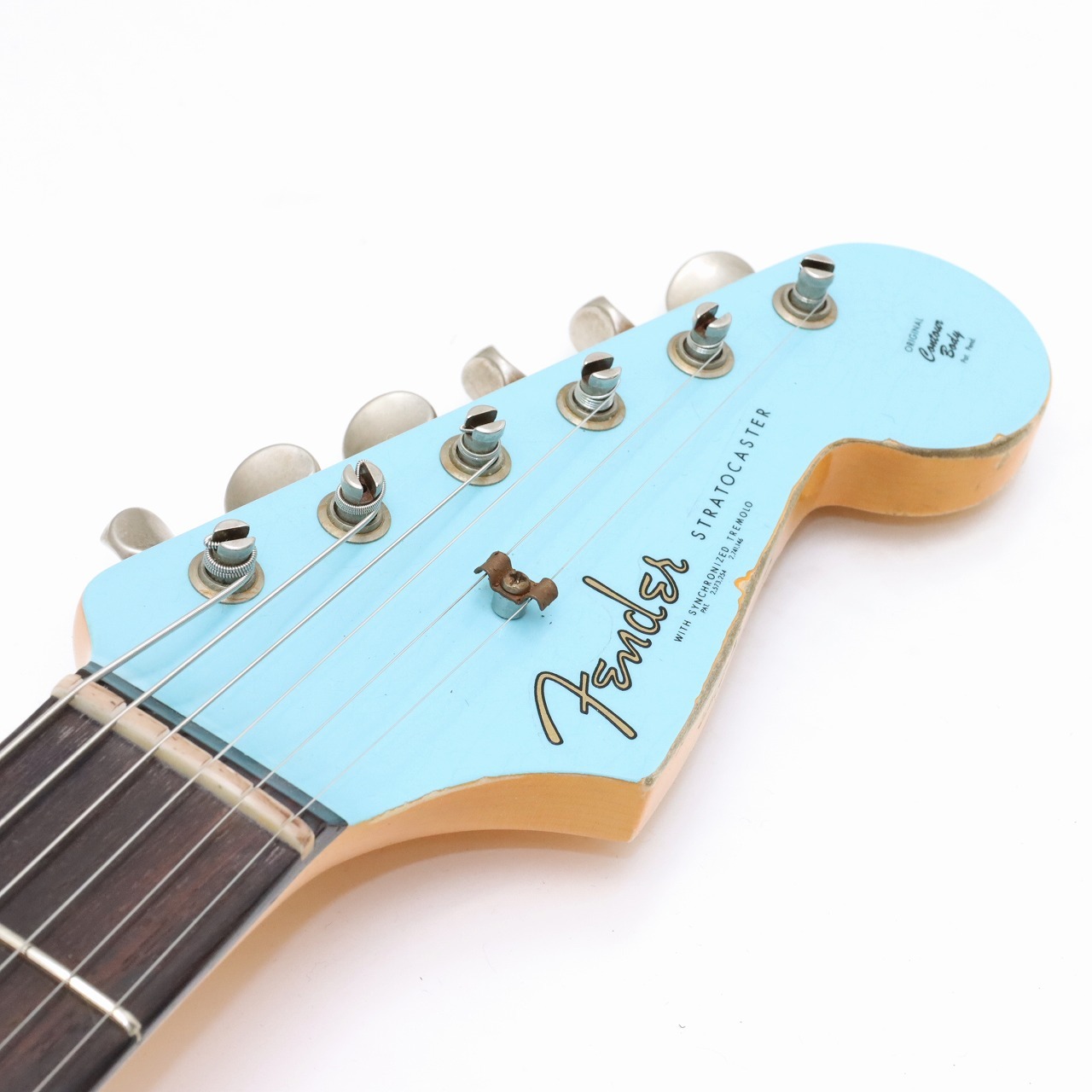 Fender Custom Shop Yamano Limited 1962 Stratocaster Heavy Relic Matching Headstock / Daphne Blue