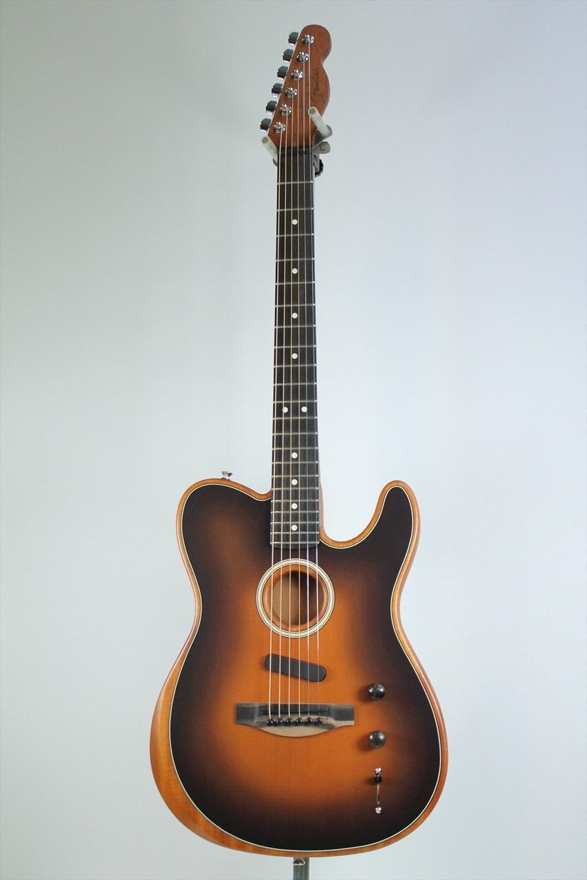 Fender American Acoustasonic Telecaster, Ebony Fingerboard / Sunburst