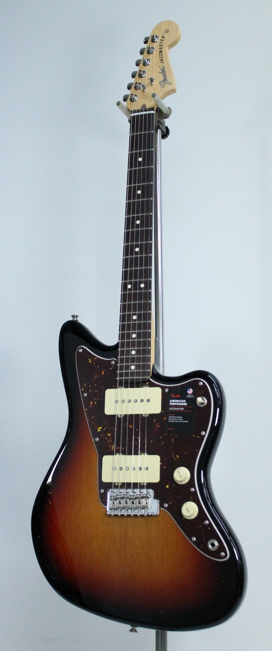 Fender American Performer Jazzmaster Rosewood Fingerboard / 3-Color Sunburst