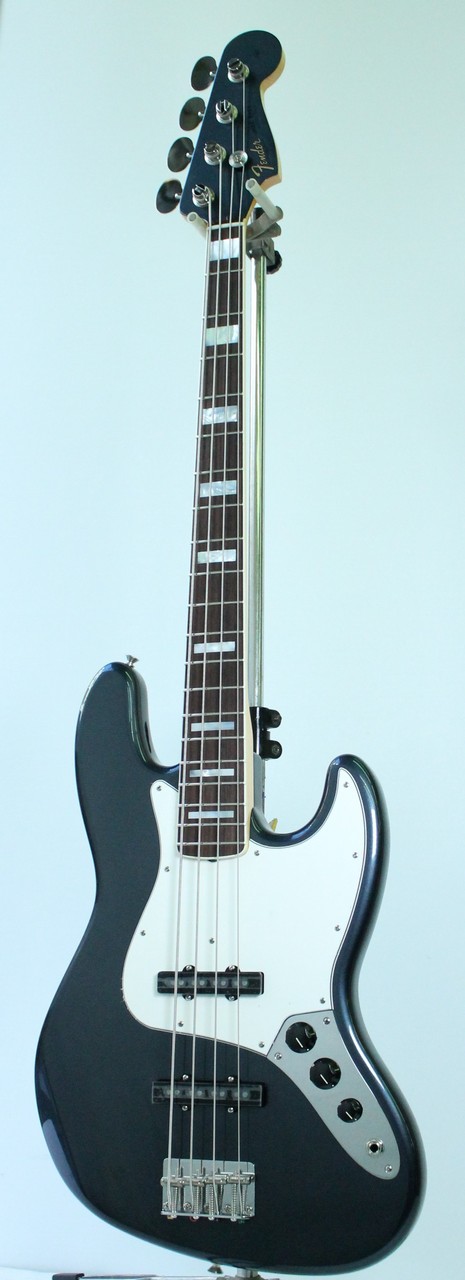 Fender Custom Shop Yamano Limited 1966 Jazz Bass N.O.S. Matching Headstock / Dark Lake Placid Blue