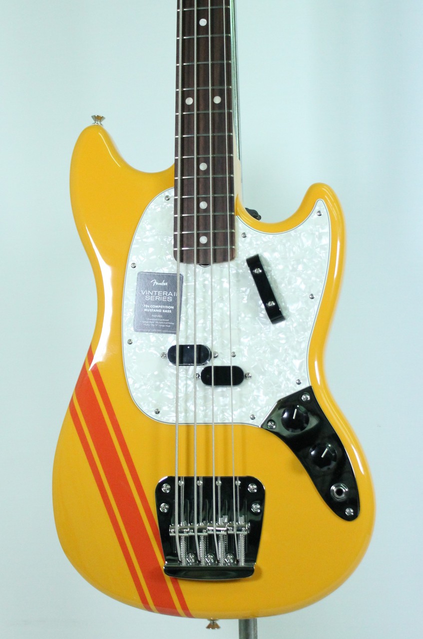 Fender Vintera II '70s Competition Mustang Bass , Rosewood Fingerboard / Competition Orange