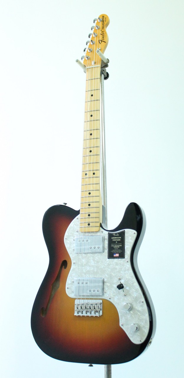 Fender American Vintage II 1972 Telecaster Thinline / 3-Color Sunburst
