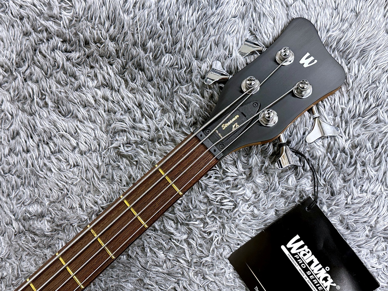 Warwick Pro Series Streamer LX 4-String Nirvana Black Transparent Satin