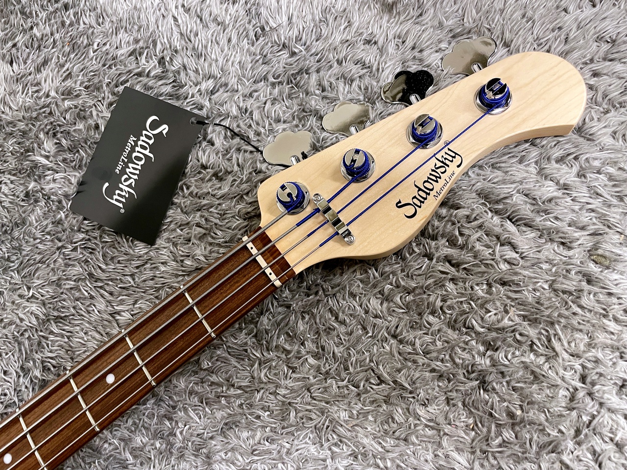 Sadowsky MetroLine 21-Fret Vintage J / J Bass Alder 4-String Solid Black Satin【Made in Germany】