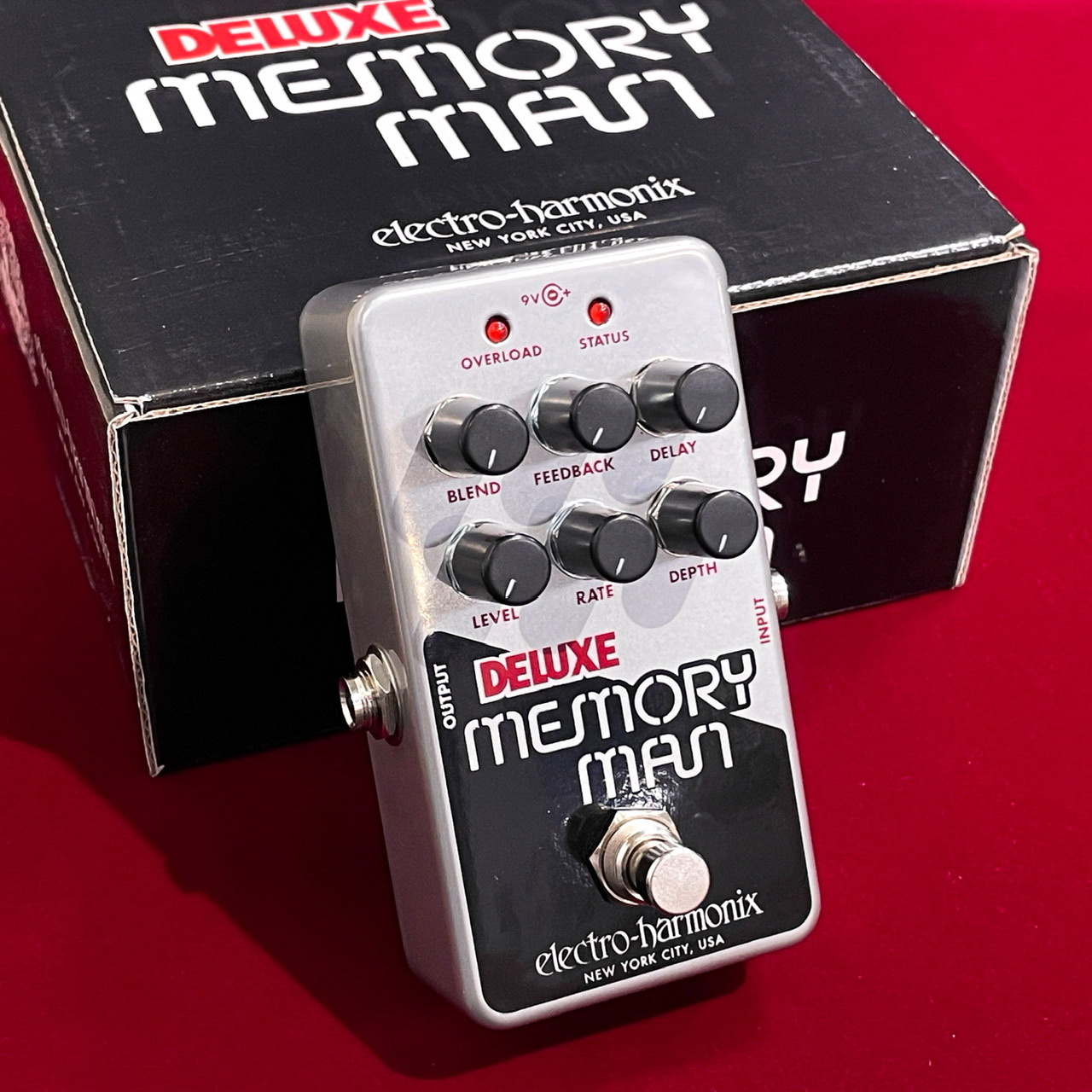 Electro-Harmonix Nano Deluxe Memory Man 【アナログディレイ名機の新型モデル】