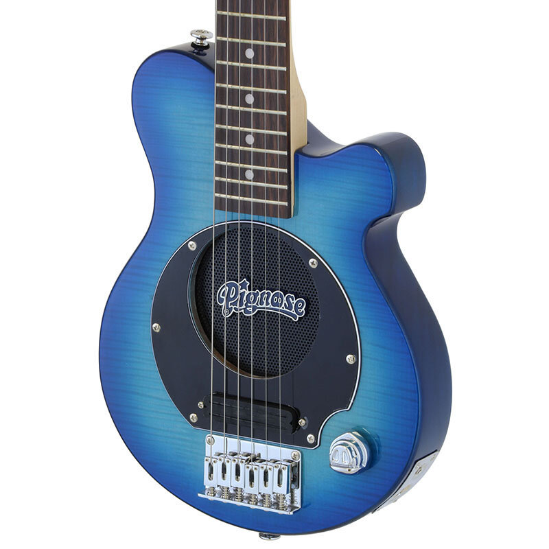 Pignose PGG-200FM SBL (See-through Blue) 【アンプ内臓コンパクトギター】