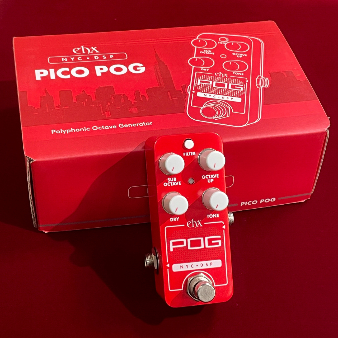 Electro-Harmonix Pico POG 【和音対応オクターバー】【9Vアダプター付き】
