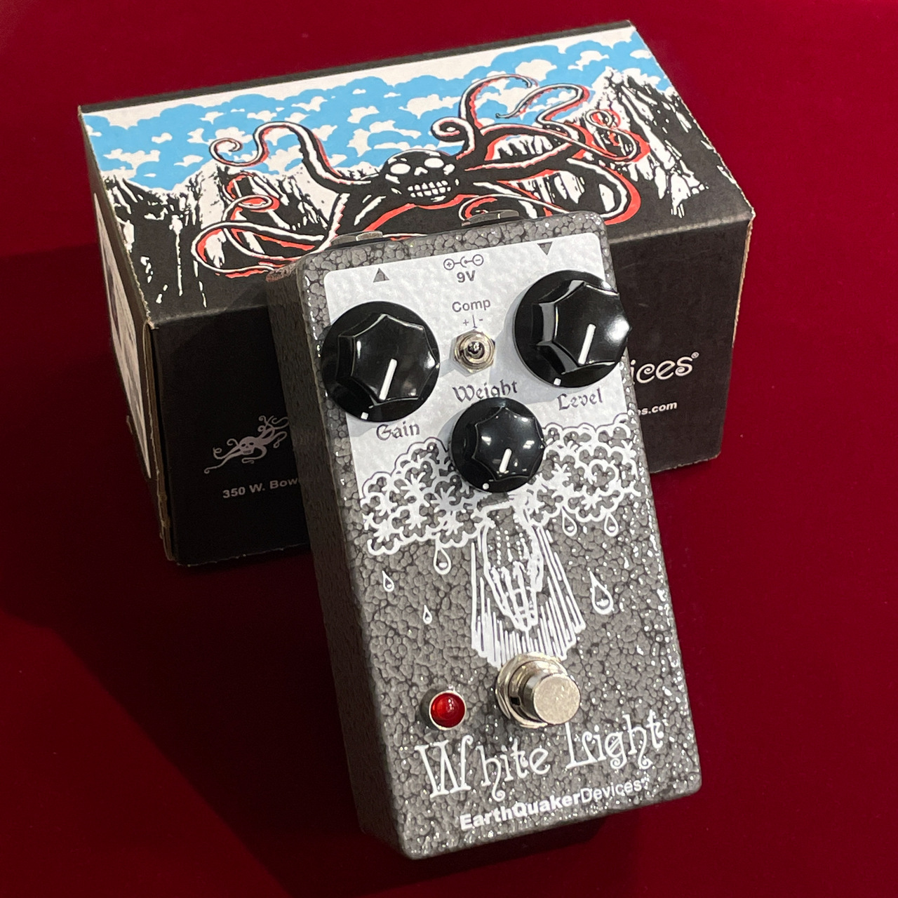 EarthQuaker Devices White Light Hammered 【展示入替特価】【2色の限定カラー】