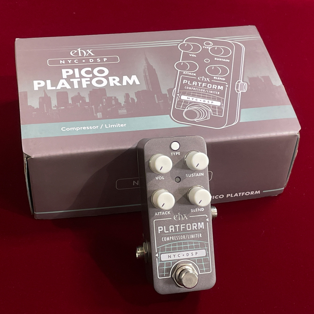 Electro-Harmonix Pico Platform 【スタジオスタイル・コンプレッサー】【9Vアダプター付き】