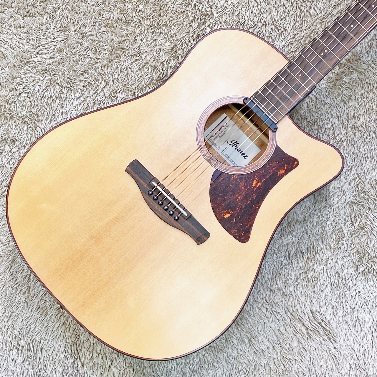 Ibanez AAD300CE LGS (Natural Low Gloss) 【エレアコ】