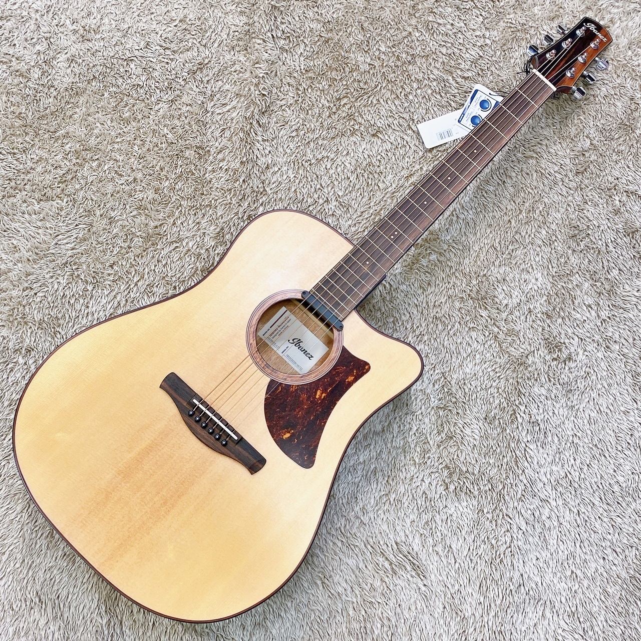 Ibanez AAD300CE LGS (Natural Low Gloss) 【エレアコ】