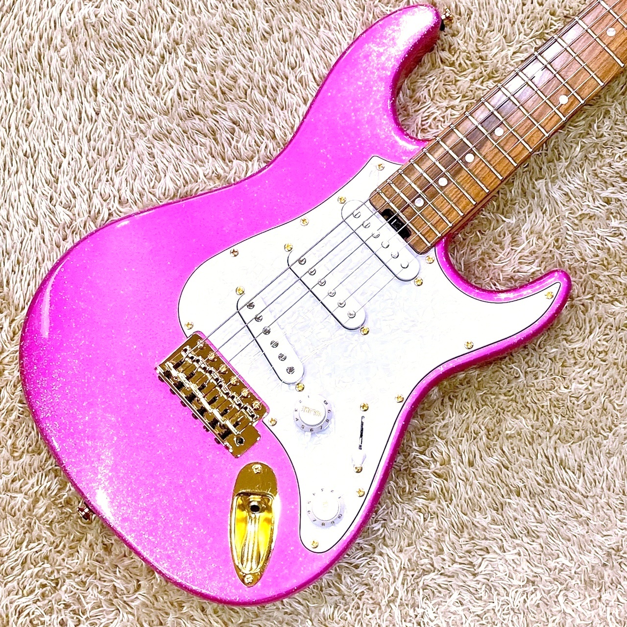 GrassRoots G-SN-62TO Twinkle Pink【展示入替特価】【大村孝佳氏プロデュース】【ミニギター】