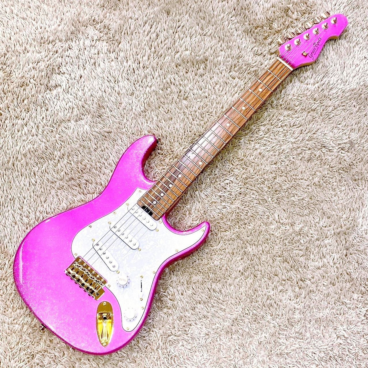 GrassRoots G-SN-62TO Twinkle Pink【展示入替特価】【大村孝佳氏プロデュース】【ミニギター】