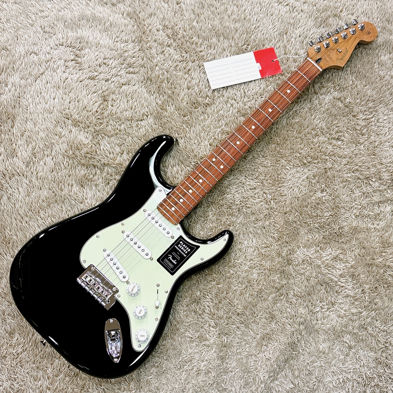 Fender Limited Edition Player Stratocaster Black with Roasted Maple Neck 【特価】【限定モデル】