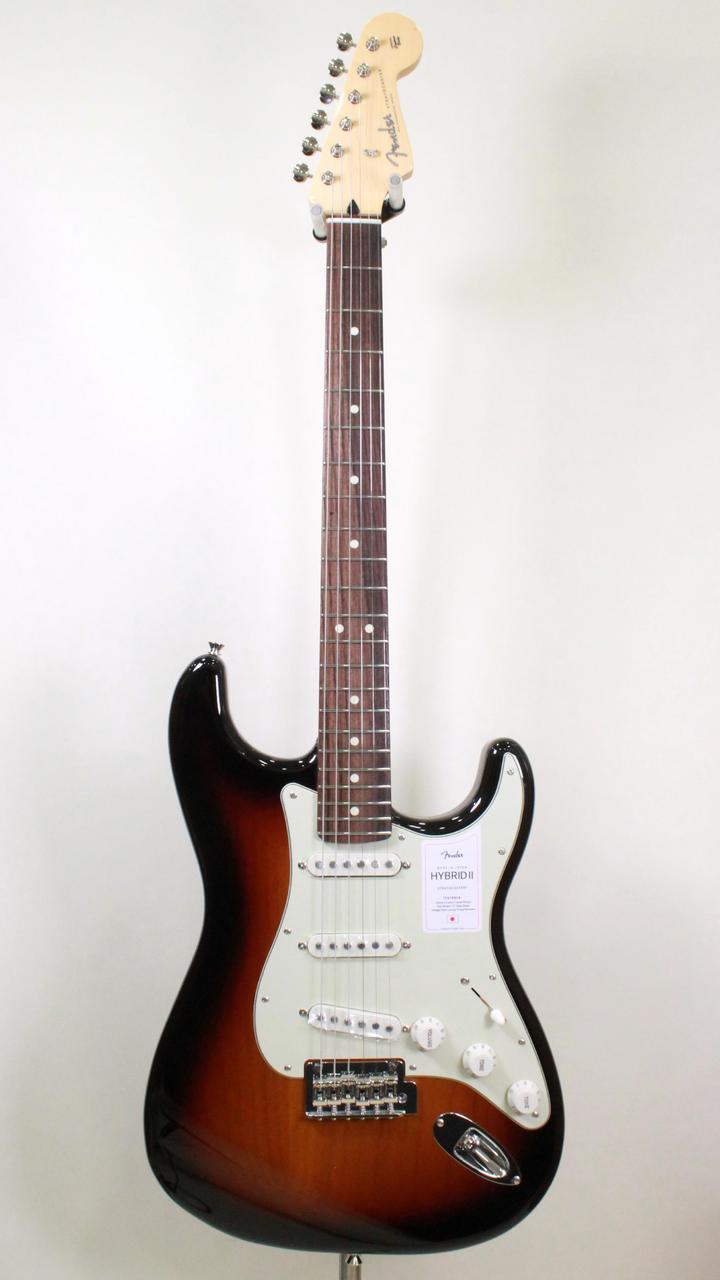 Fender Made in Japan Hybrid II Stratocaster Rosewood Fingerboard / 3-Color Sunburst