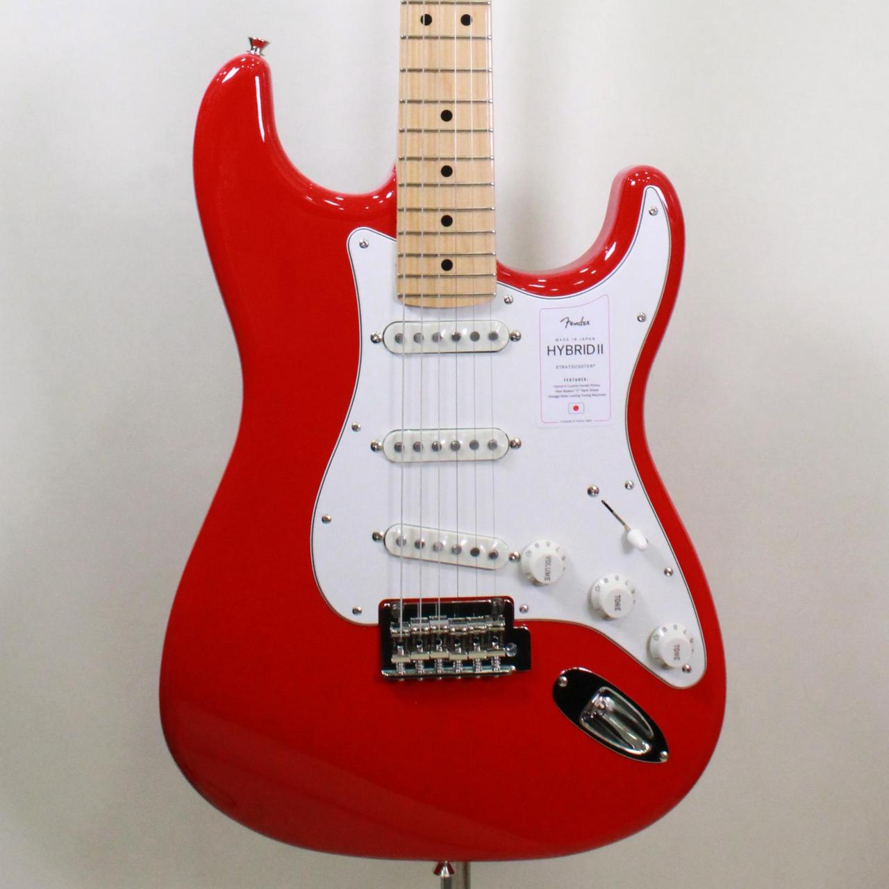 Fender Made in Japan Hybrid II Stratocaster Maple Fingerboard / Modena Red