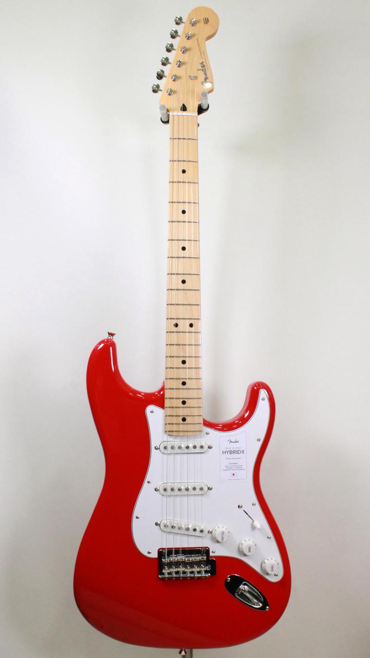 Fender Made in Japan Hybrid II Stratocaster Maple Fingerboard / Modena Red