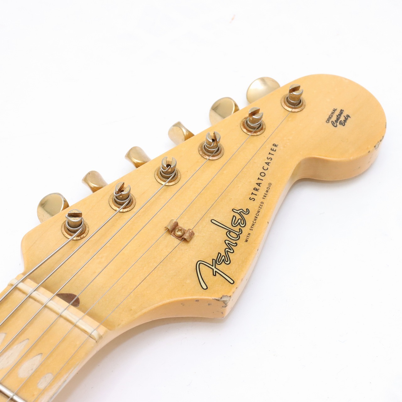 Fender Custom Shop Yamano Limited 1955 Stratocaster Relic / Aged White Blonde