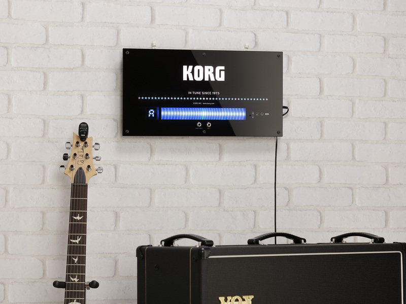 KORG／WDT-1】インテリア感覚で使える！ 壁掛け式チューナー限定発売