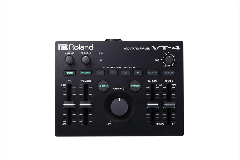Roland／VT-4】声質や音程を変化させてユニークなサウンドを生み出す 