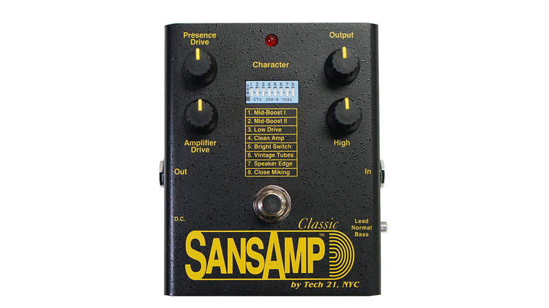 【Tech 21／SA1 -SansAmp Classic-】伝説のペダル・エフェクター