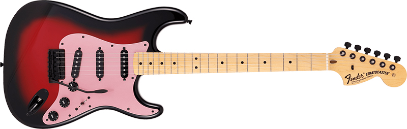 Fender／Ken Stratocaster Galaxy Red 2021】より本人の実機に近い仕様 