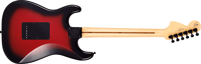 Fender／Ken Stratocaster Galaxy Red 2021】より本人の実機に近い仕様 