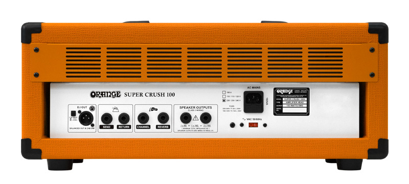 クリアランス特売中 ORANGE SUPER 100wコンボアンプ 100C CRUSH エレキギター