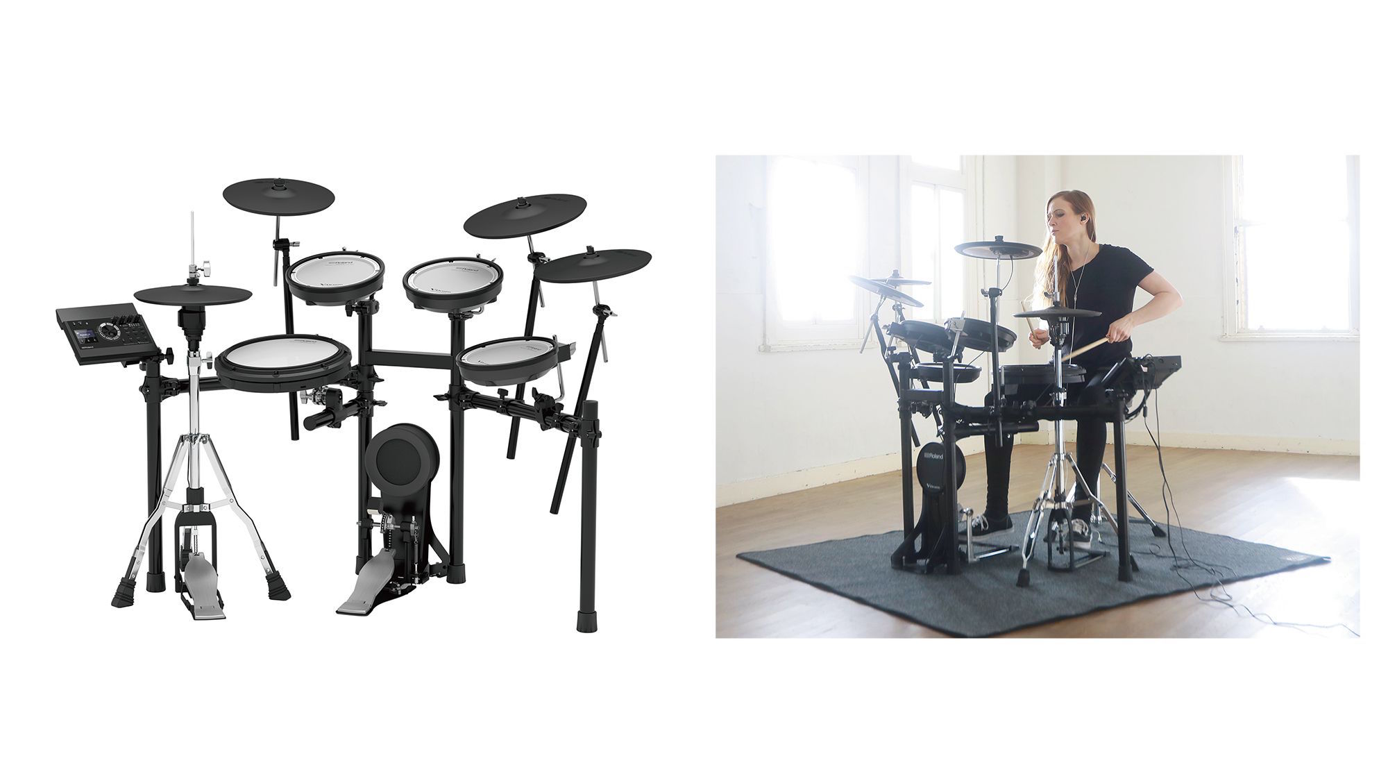 Roland／V-Drums TD-17 Series】生ドラムの演奏性に迫る自宅練習に最適 