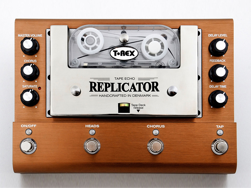 T-REX／Replicator】100%アナログ・シグナルによるテープ・エコー