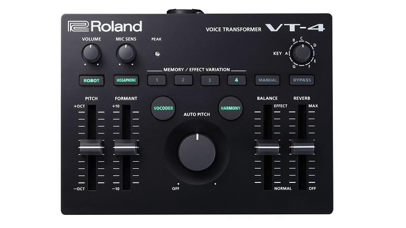 Roland／VT-4】声質や音程を変化させてユニークなサウンドを生み出す 