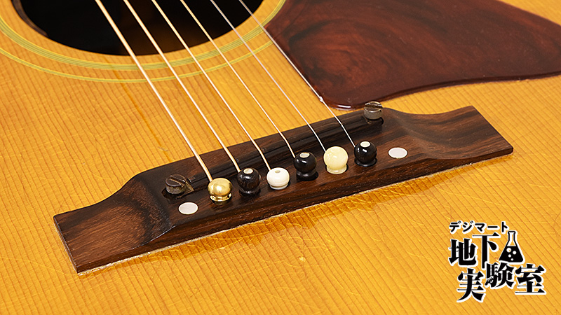アコースティックギター用ブリッジピン AWESOME AW-EB52 径5.2mm エボニー 黒