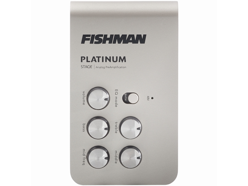 FISHMAN】小型・軽量で高音質を誇るエレアコ用プリアンプ「PLATINUM 