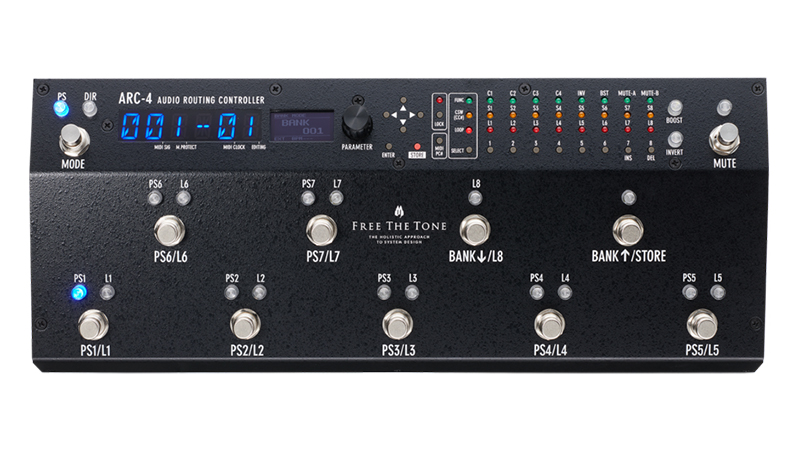 FREE THE TONE／ARC-4 AUDIO ROUTING CONTROLLER】人気スイッチャーの 