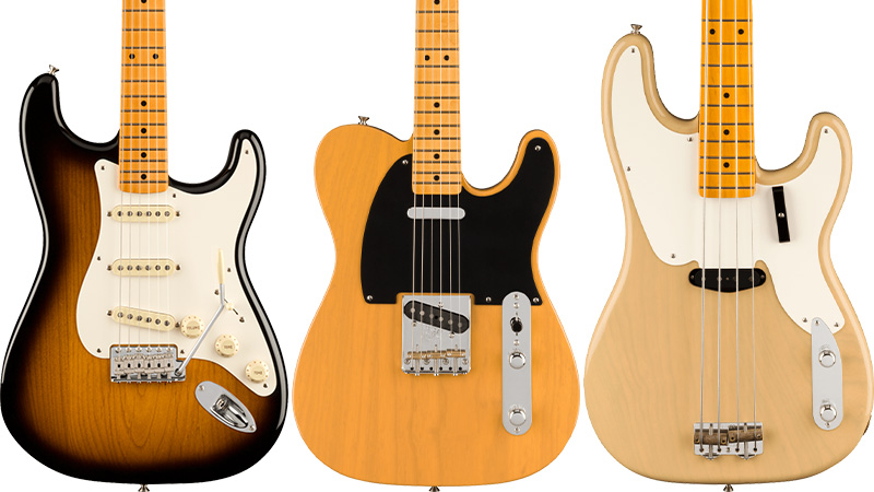 Fender／American Vintage II】50・60・70年代の象徴的なモデルを忠実 