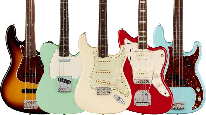 Fender／American Vintage II】50・60・70年代の象徴的なモデルを忠実